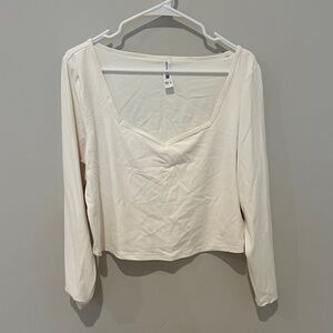 All in Motion Cream Long Sleeve